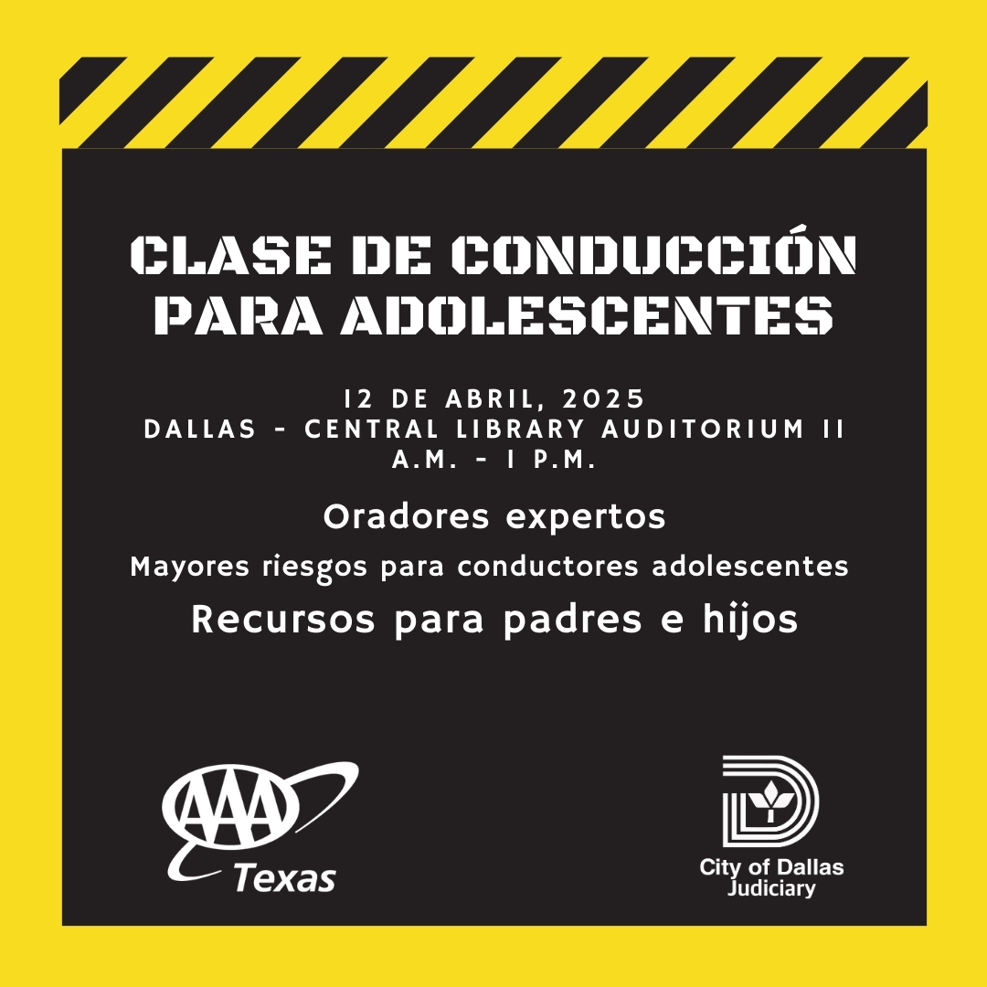 Dallas Teen Safety Class April 12 2025 SPANISH.jpg