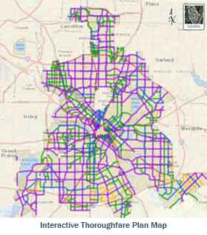 Interactive Thoroughfare Plan Map